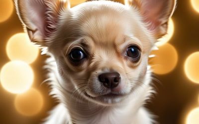 Niedlicher Chihuahua Welpe